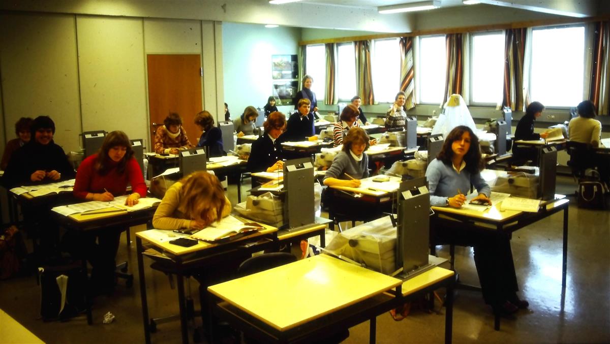 Elevar i klasserom - Klikk for stort bilete